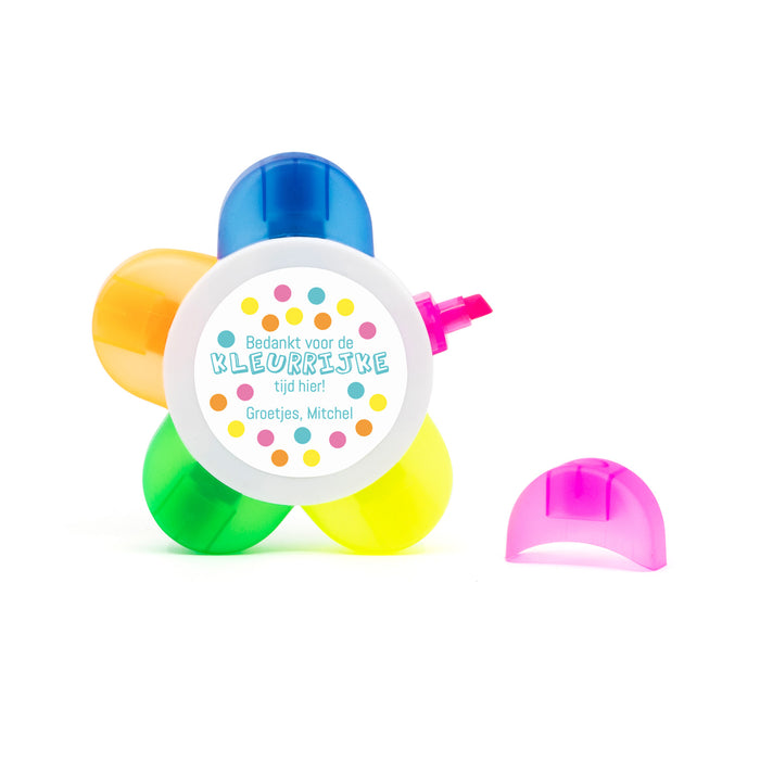 Highlight markeerstift - Afscheid Collega Highlight markeerstift - Afscheid Collega