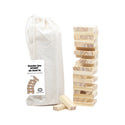 Jenga spel met eigen kaartje - Zakelijk