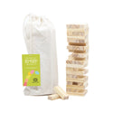 Jenga spel met eigen kaartje - Pasen - Bedankjes.nl