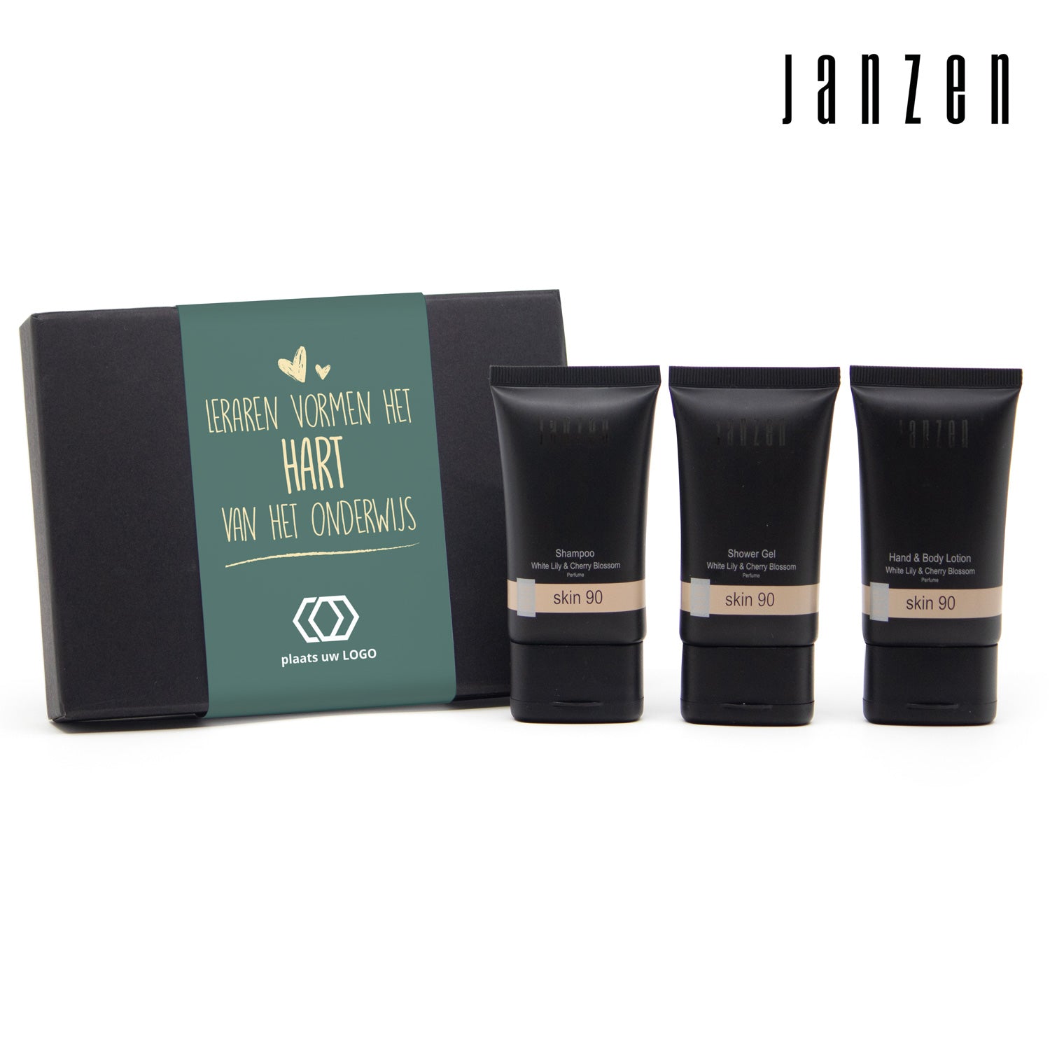 Janzen Giftset met eigen sleeve - Leraar - Bedankjes.nl