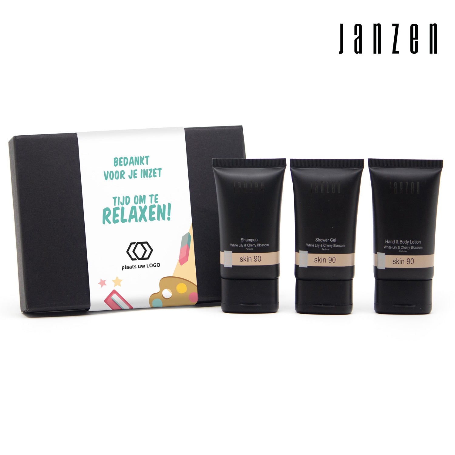 Janzen Giftset met eigen sleeve - Leraar - Bedankjes.nl