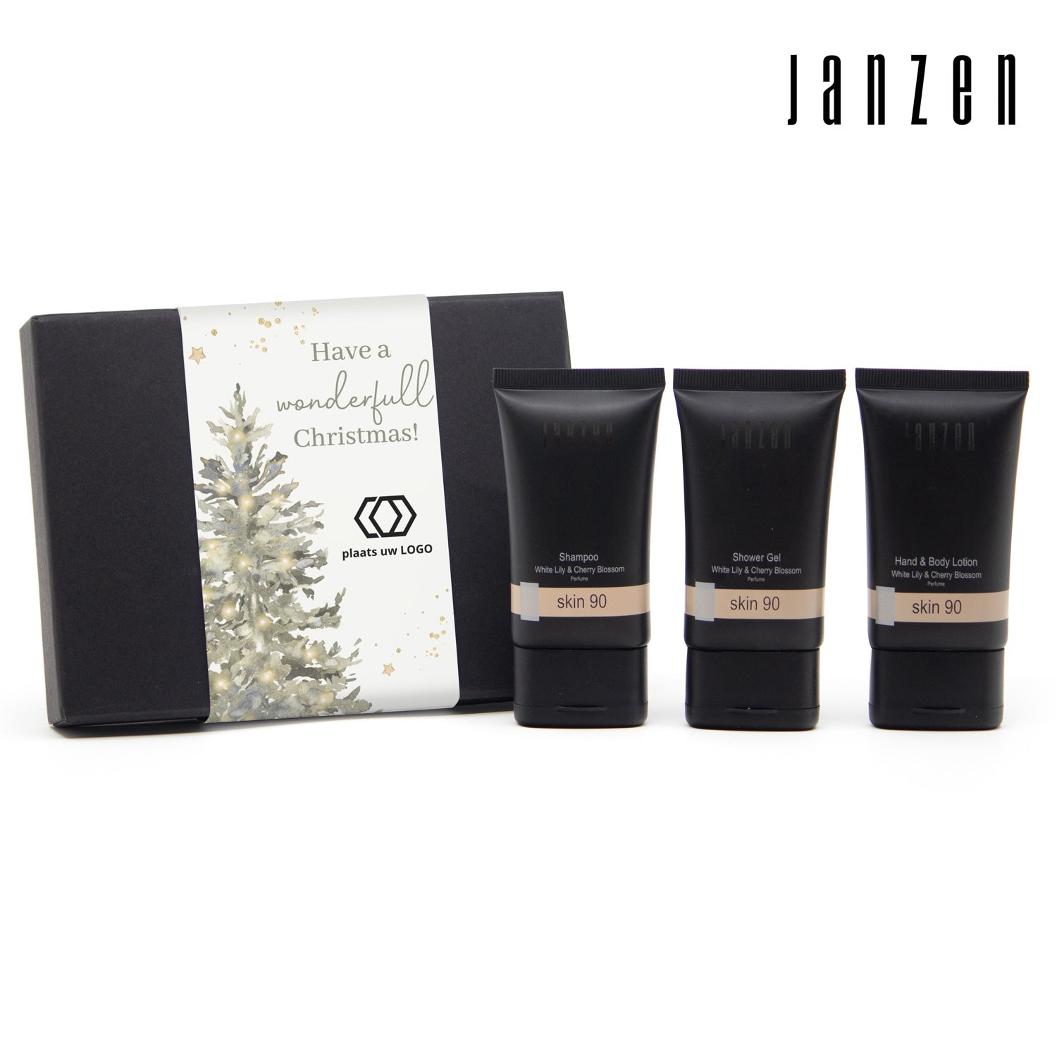Janzen GIftset met eigen sleeve - Kerst - Bedankjes.nl
