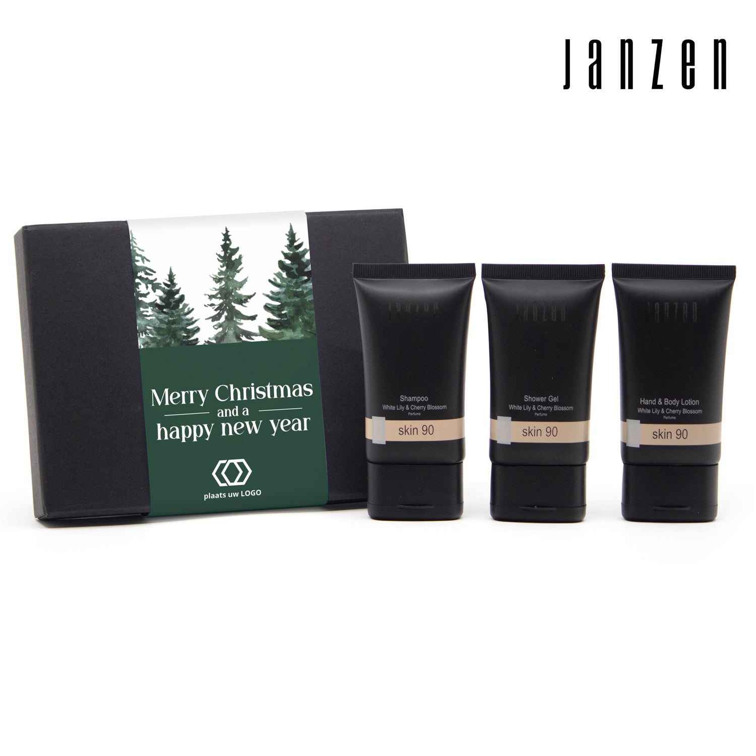 Janzen GIftset met eigen sleeve - Kerst - Bedankjes.nl