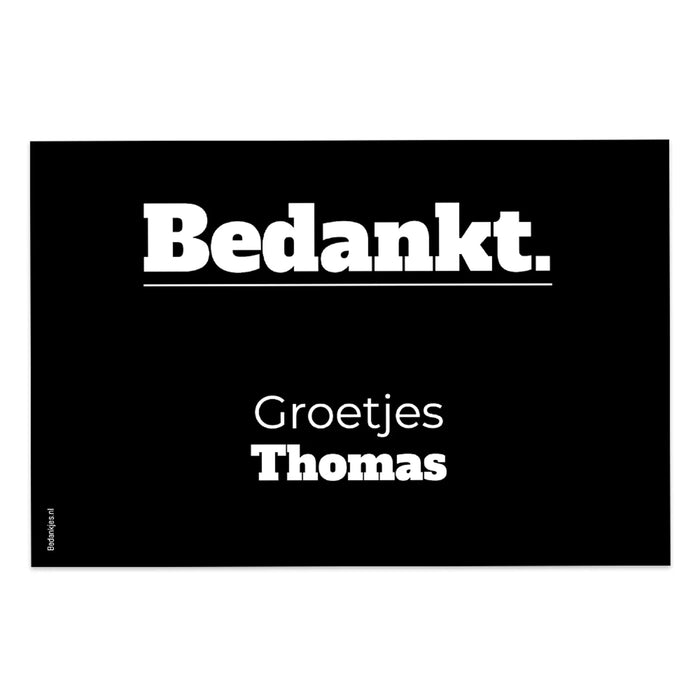 Kaartjes (15 x 10cm) - Collega Kaartjes (15 x 10cm) - Collega