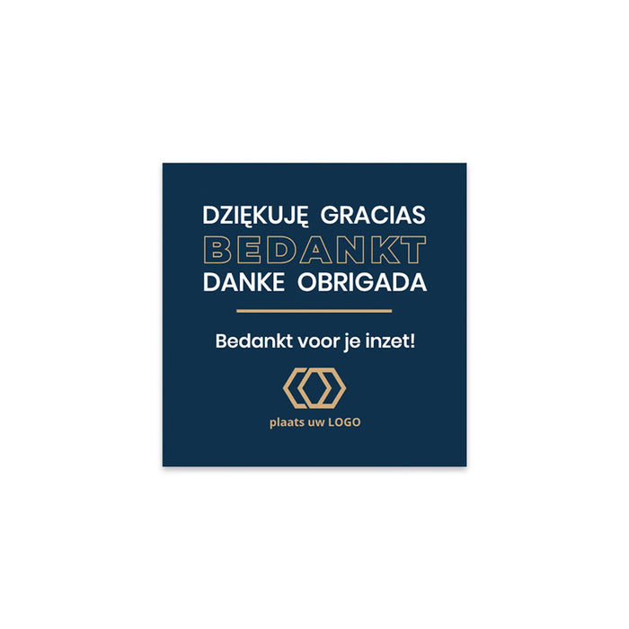 Persoonlijke kaartjes (5 x 5cm) - Zakelijk Persoonlijke kaartjes (5 x 5cm) - Zakelijk