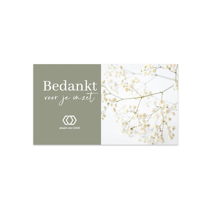 Persoonlijke kaartjes (9 x 5cm) - Zakelijk Persoonlijke kaartjes (9 x 5cm) - Zakelijk