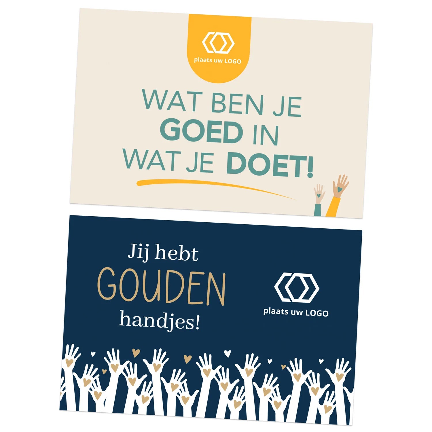 Kaartjes (15 x 10cm) - Zakelijk