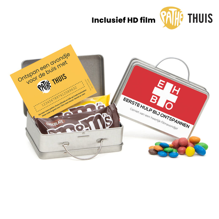Koffertje voor avondje thuisbioscoop Pathé Thuis - Snel Koffertje voor avondje thuisbioscoop Pathé Thuis - Snel