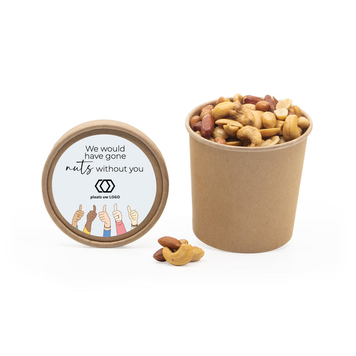 Kraftbeker met nootjes en eigen etiket - Leraar Kraftbeker met nootjes en eigen etiket - Leraar