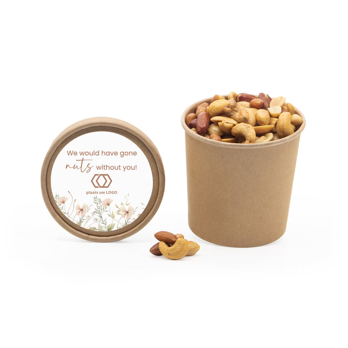 Kraftbeker met nootjes en eigen etiket - Verpleging Kraftbeker met nootjes en eigen etiket - Verpleging