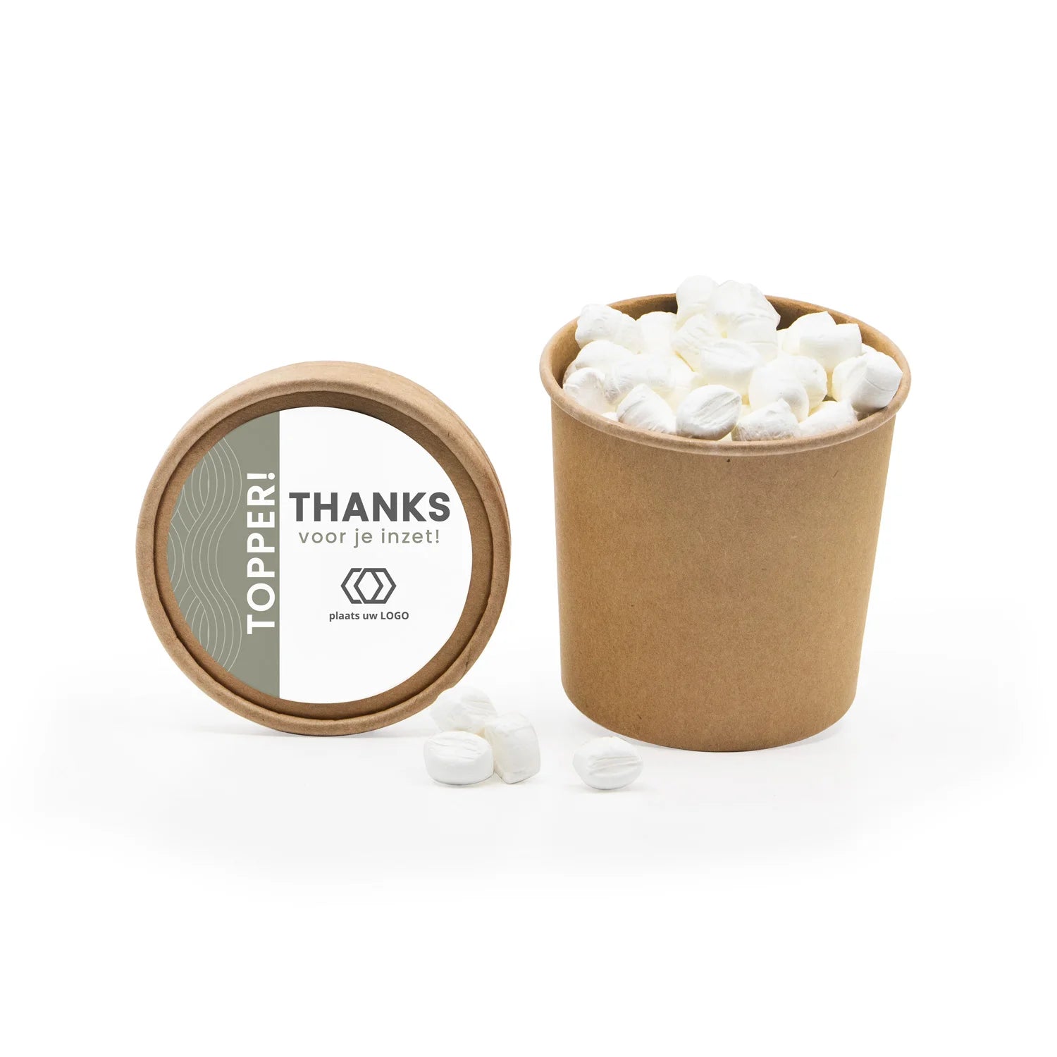 Kraftbeker met eigen etiket - Zakelijk - Bedankjes.nl