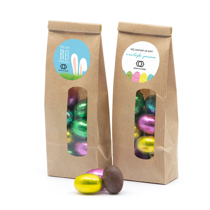 Kraftzakje met paaseitjes - Pasen Kraftzakje met paaseitjes - Pasen