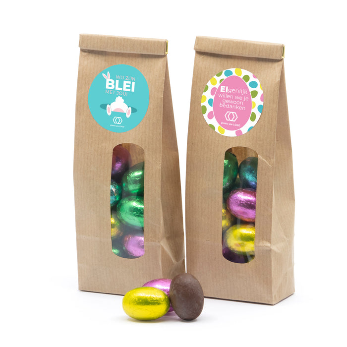 Kraftzakje met paaseitjes - Pasen Kraftzakje met paaseitjes - Pasen