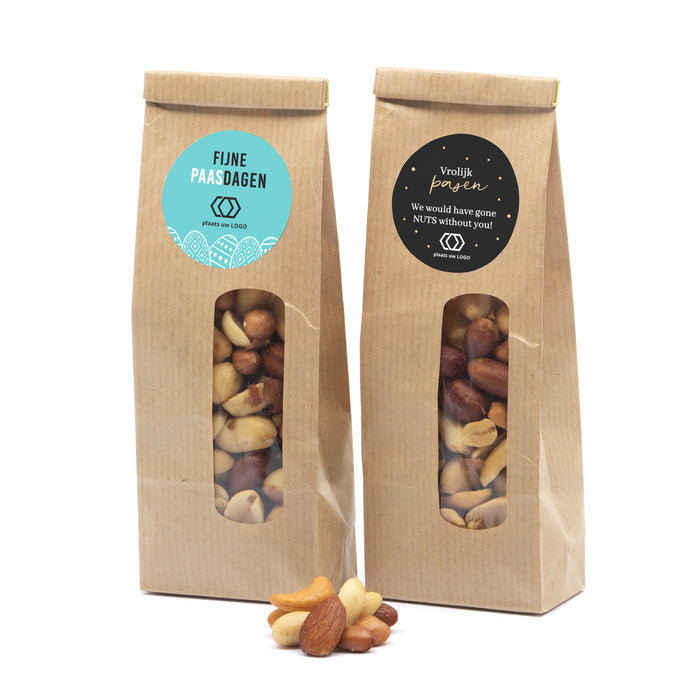 Notenmix in Kraftzakje - Pasen Notenmix in Kraftzakje - Pasen