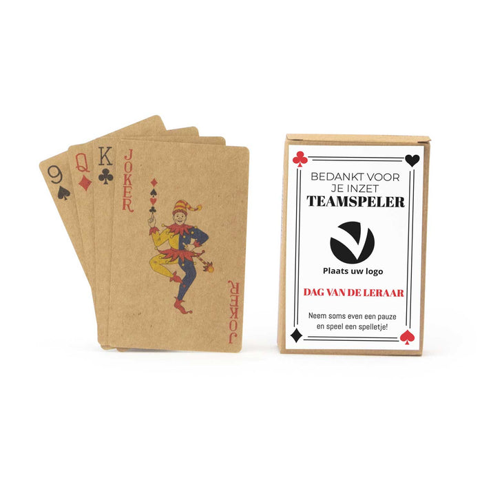 Kraft Kaartspel met eigen tekst - Leraar