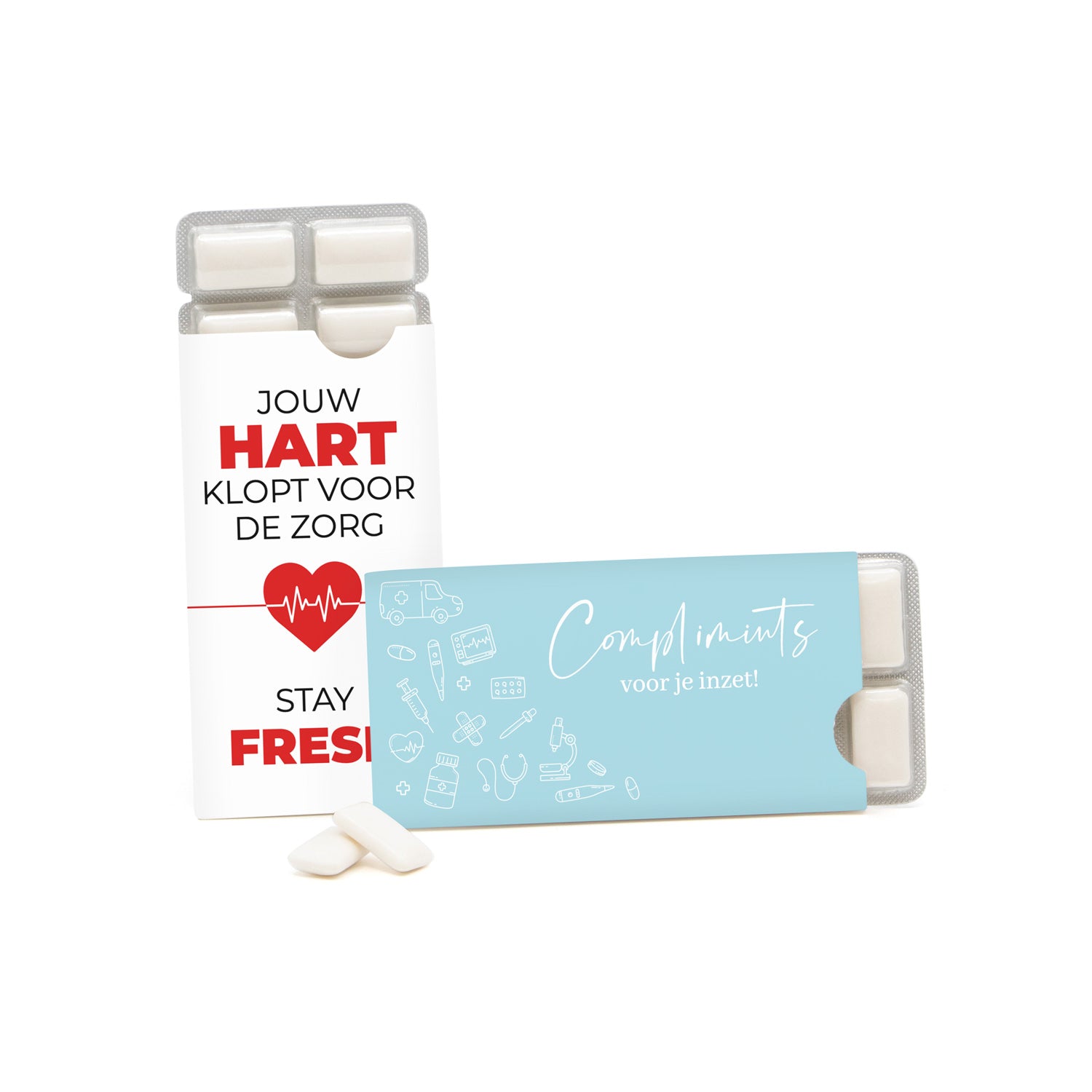 Stay fresh kauwgom in persoonlijke verpakking - Verpleging - Bedankjes.nl