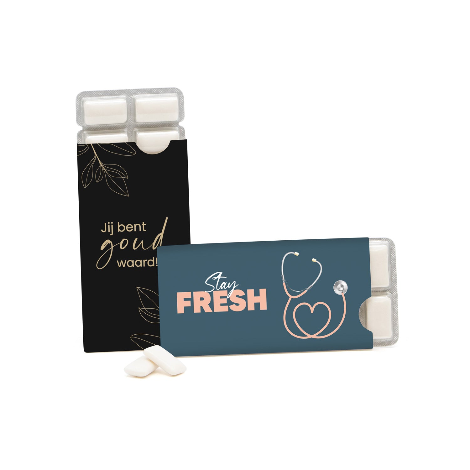 Stay fresh kauwgom in persoonlijke verpakking - Verpleging - Bedankjes.nl