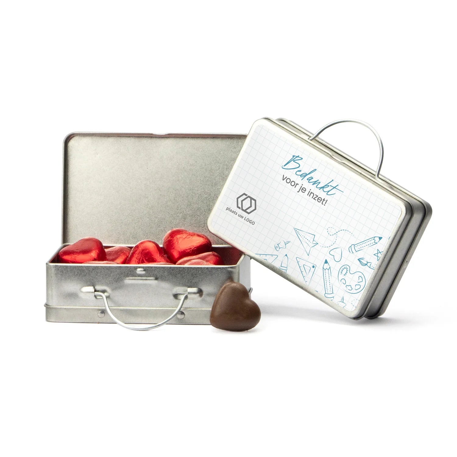 Koffertje met snoepjes - Leraar - Bedankjes.nl