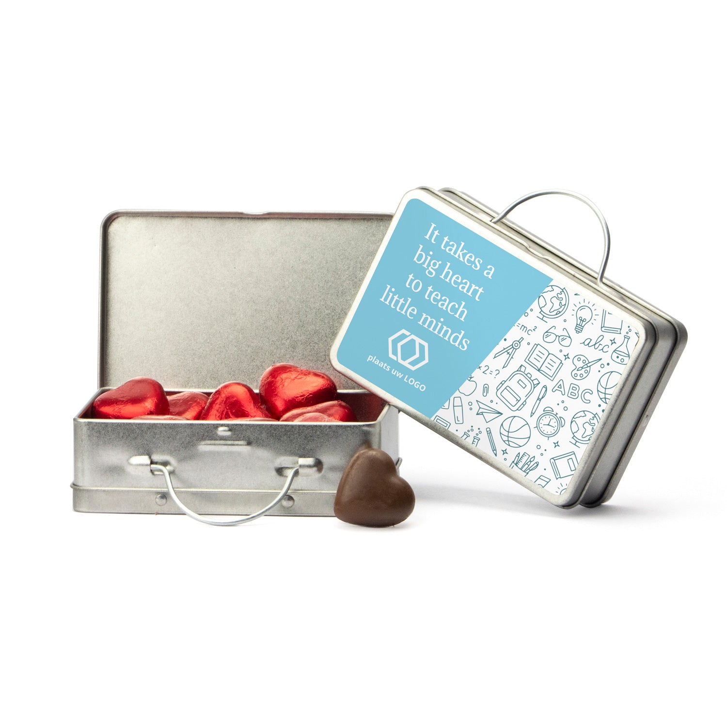 Koffertje met snoepjes - Leraar - Bedankjes.nl