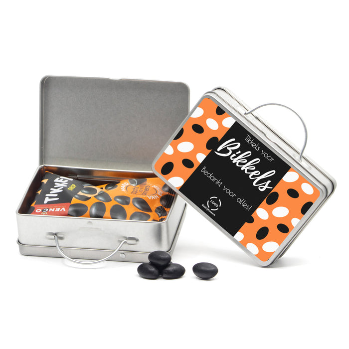 Tikkels voor bikkels in blikken koffertje - Verpleging Tikkels voor bikkels in blikken koffertje - Verpleging