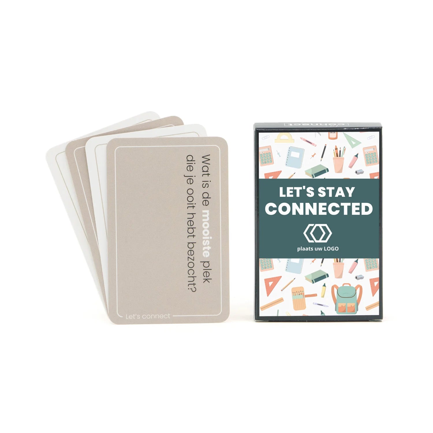 100 Vragenspel Let's Connect - Leraar - Bedankjes.nl