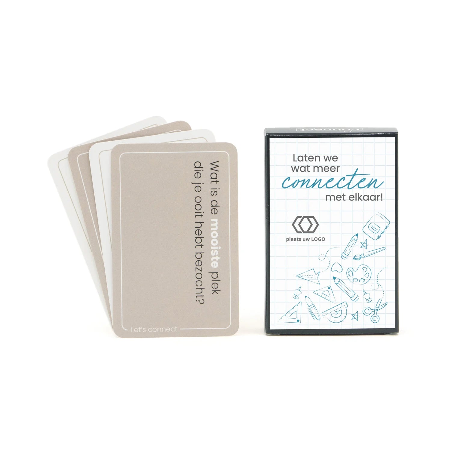 100 Vragenspel Let's Connect - Leraar - Bedankjes.nl