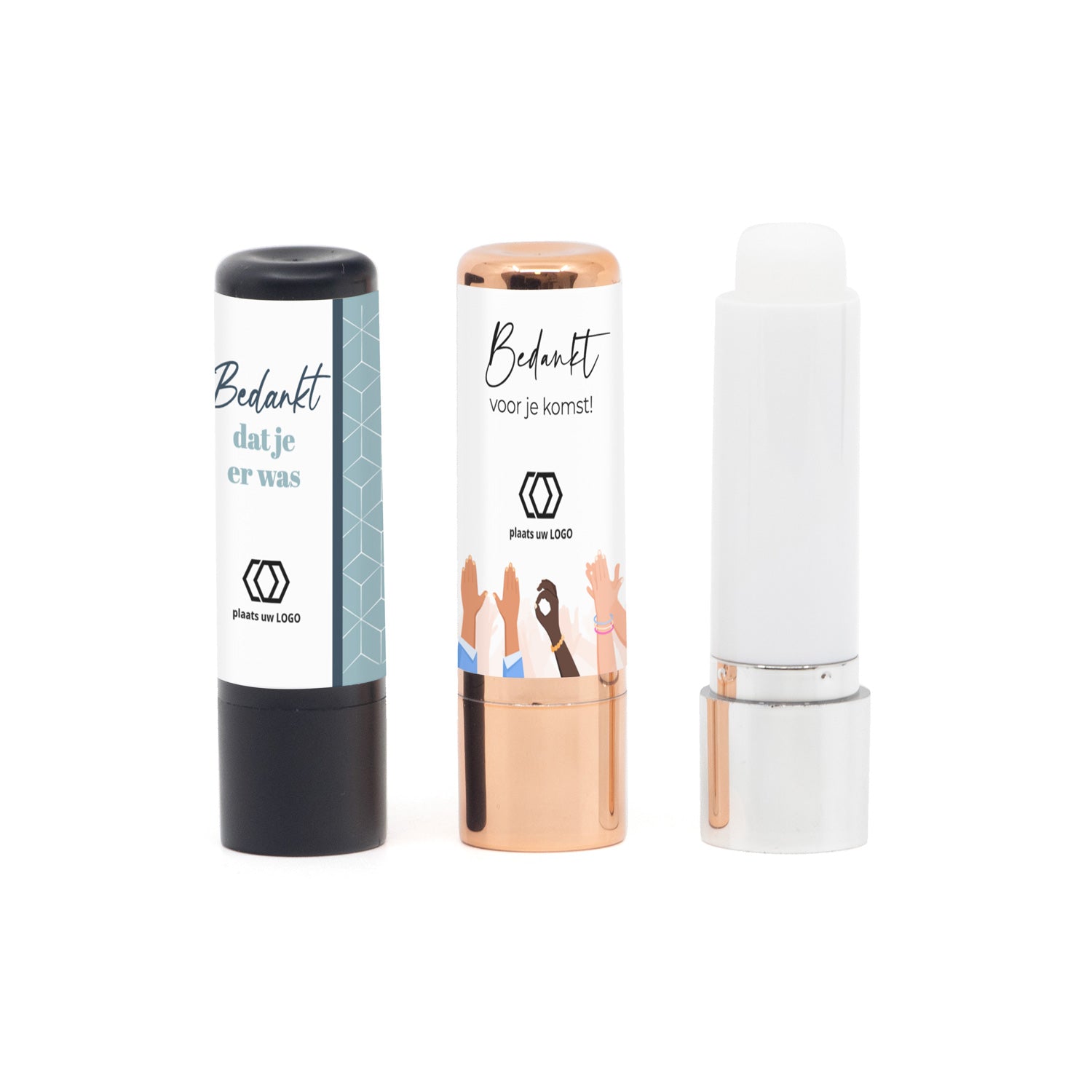 Lippenbalsem met etiket - Zakelijk - Bedankjes.nl