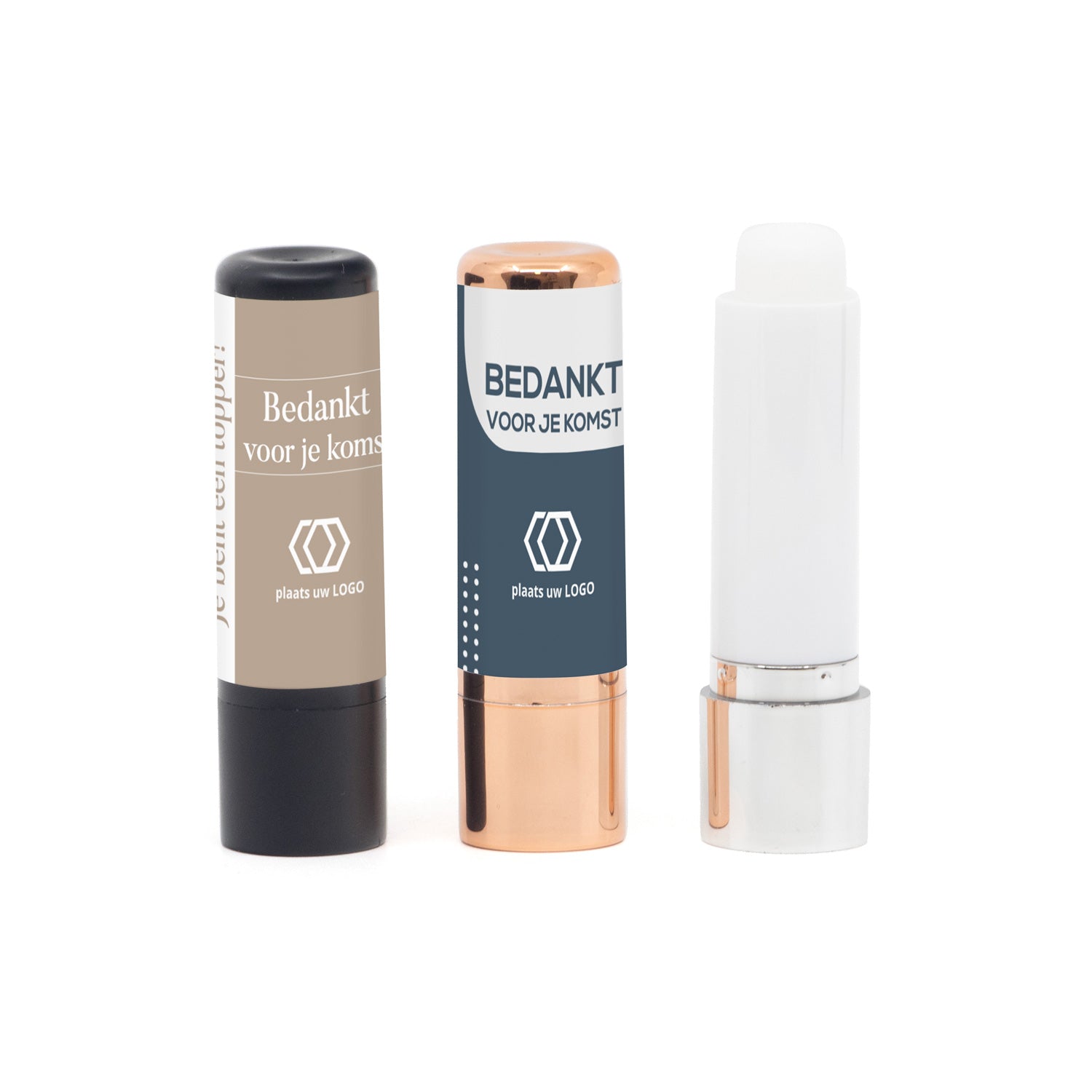 Lippenbalsem met etiket - Zakelijk - Bedankjes.nl