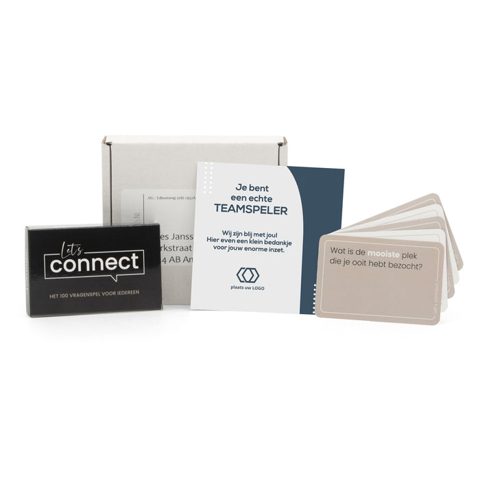 100 Vragenspel Let's Connect - Brievenbus 100 Vragenspel Let's Connect - Brievenbus