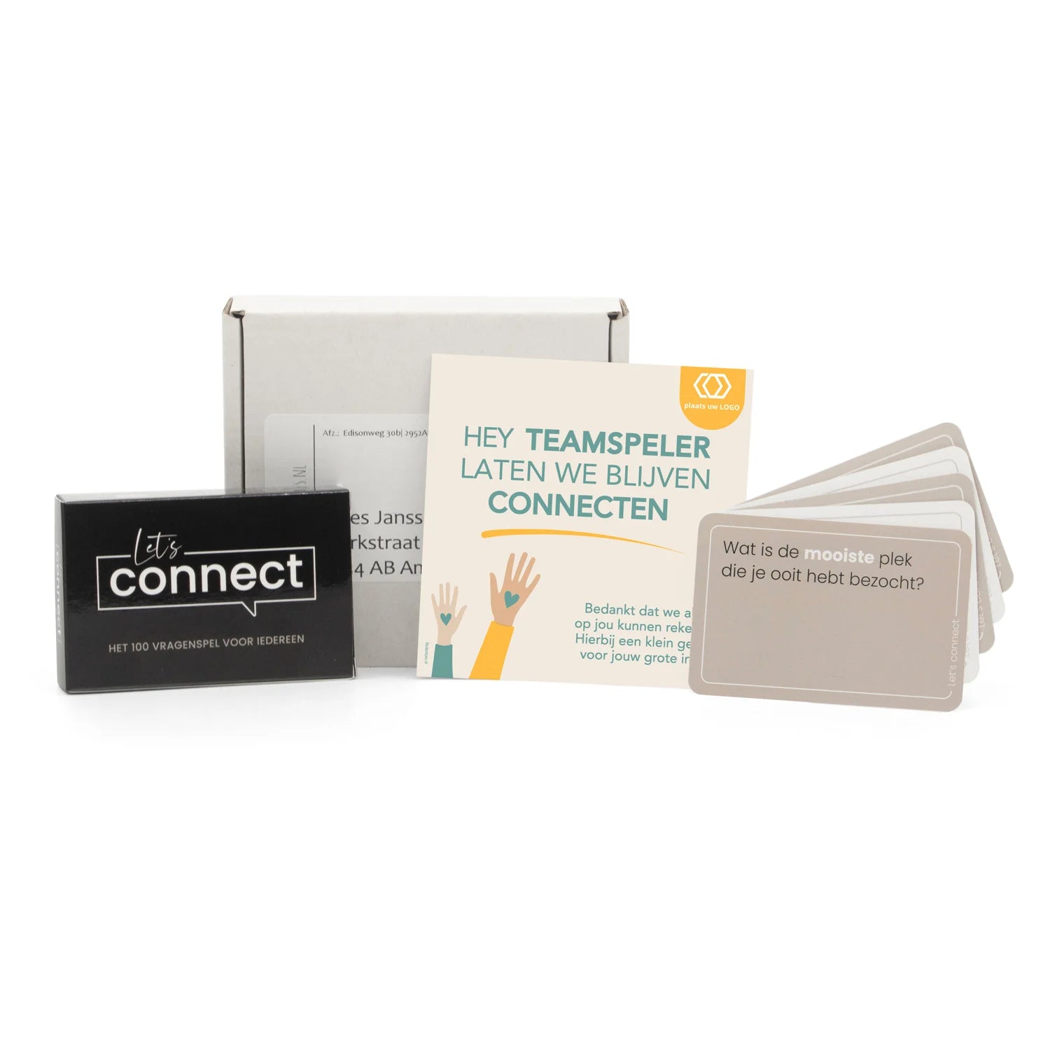 100 Vragenspel Let's Connect - Brievenbus