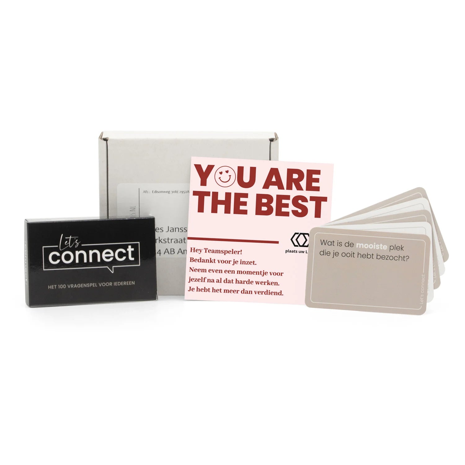 100 Vragenspel Let's Connect - Brievenbus