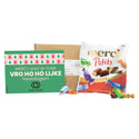 Doosje met mini Merci en persoonlijke kaart - Kerst - Bedankjes.nl
