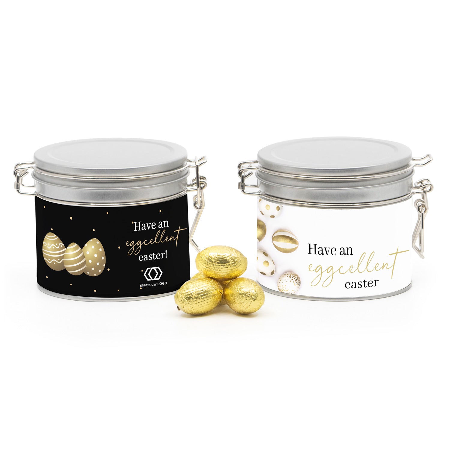 Beugelblik medium met paaseitjes - Pasen - Bedankjes.nl