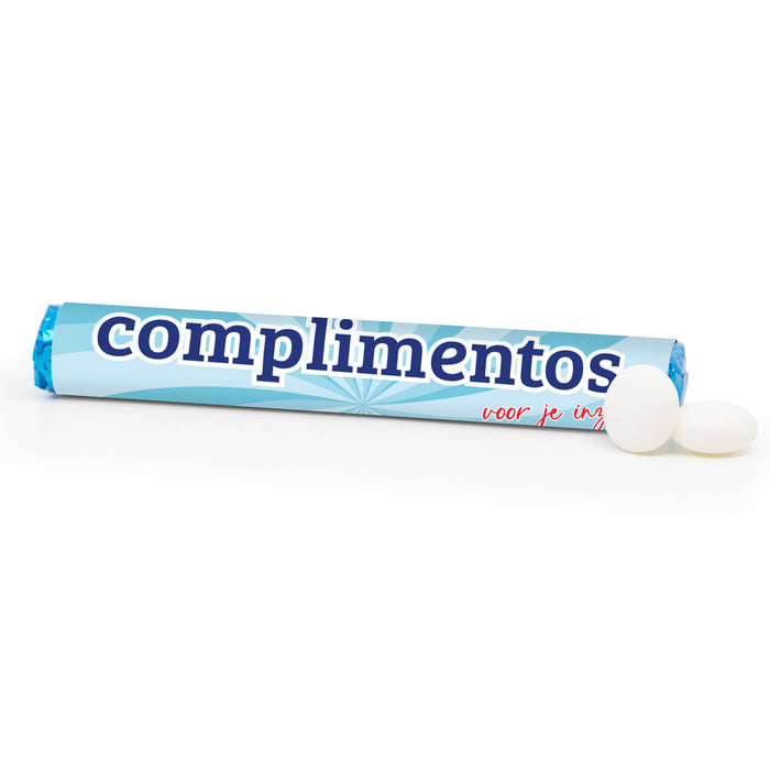 (compli)MENTOS rol met logo - Zakelijk (compli)MENTOS rol met logo - Zakelijk