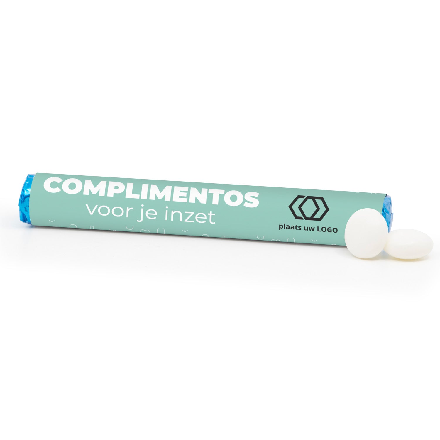 (compli)MENTOS rol met logo - Verpleging - Bedankjes.nl