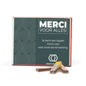 Merci met eigen inlay kaart 250 gram - Zakelijk - Bedankjes.nl
