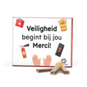 Merci met eigen inlay kaart 250 gram - BHV