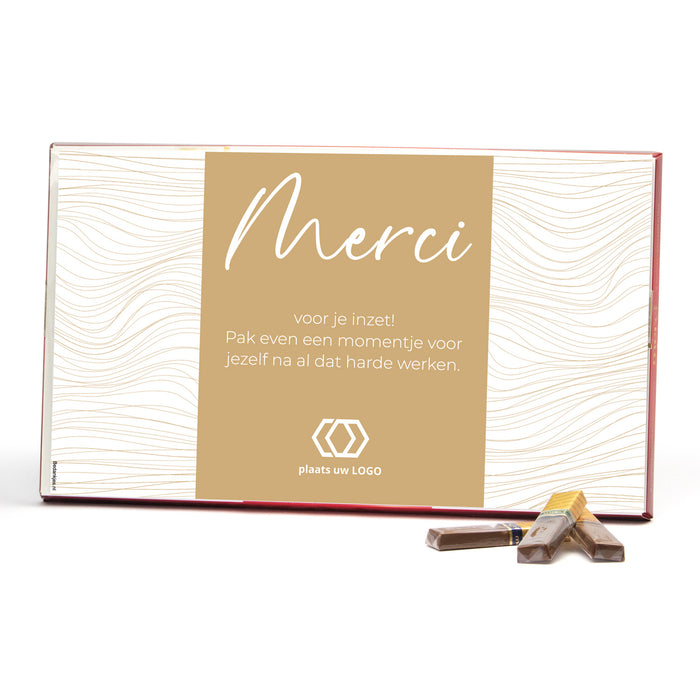 Doos Merci 400 gram versturen - Brievenbus Doos Merci 400 gram versturen - Brievenbus