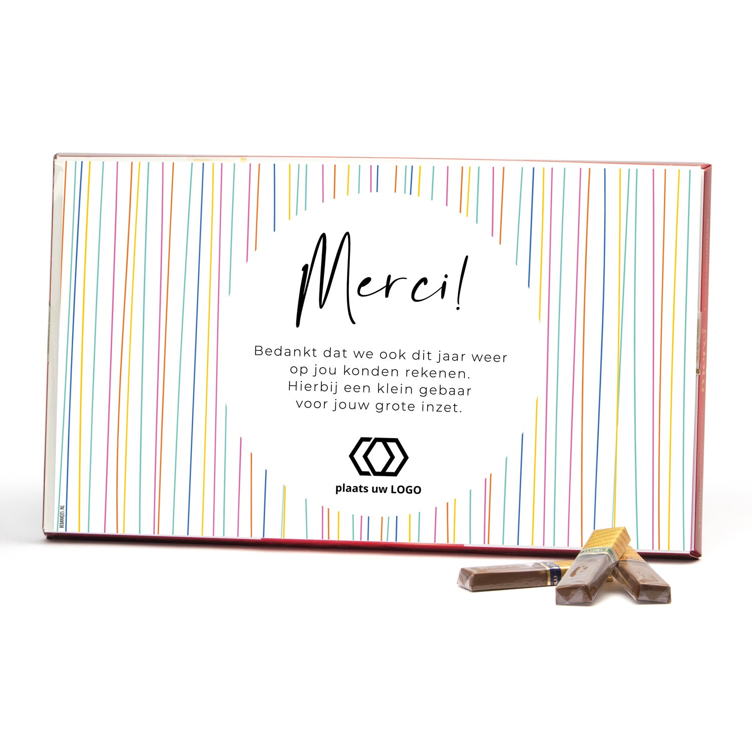 Doos Merci 400 gram versturen - Brievenbus - Bedankjes.nl