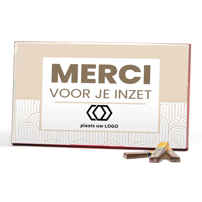 Merci met eigen inlay kaart 400 gram - Zakelijk Merci met eigen inlay kaart 400 gram - Zakelijk