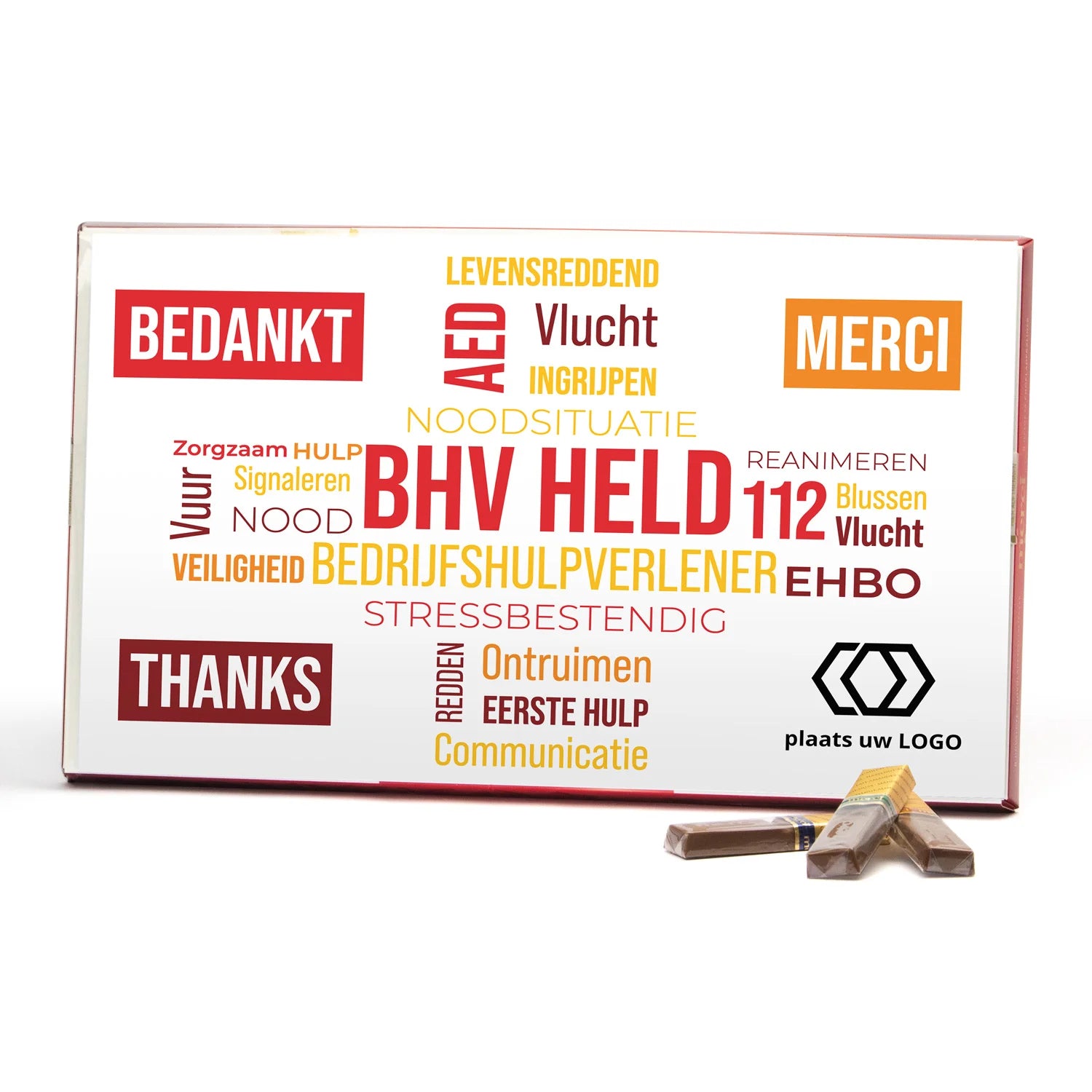 Doos Merci met eigen kaart 400 gram - BHV