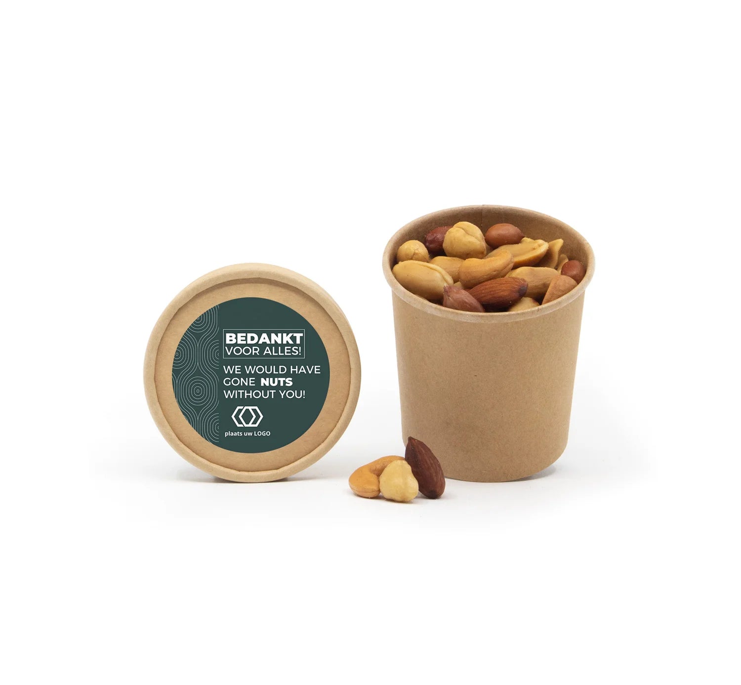 Bio kraftbekertje met verse noten - Zakelijk