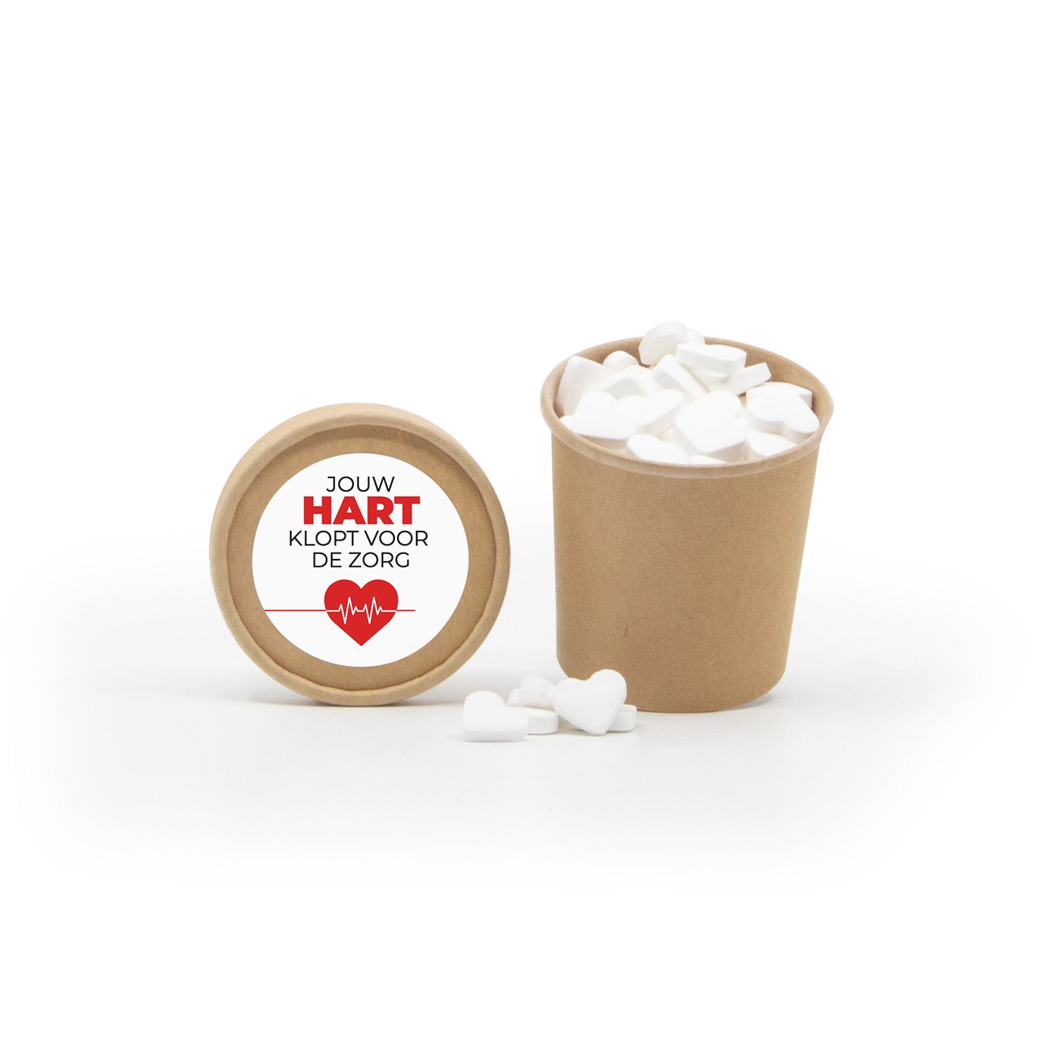 Bio kraftbekertje met Snoep - Dag van de Verpleging - Bedankjes.nl