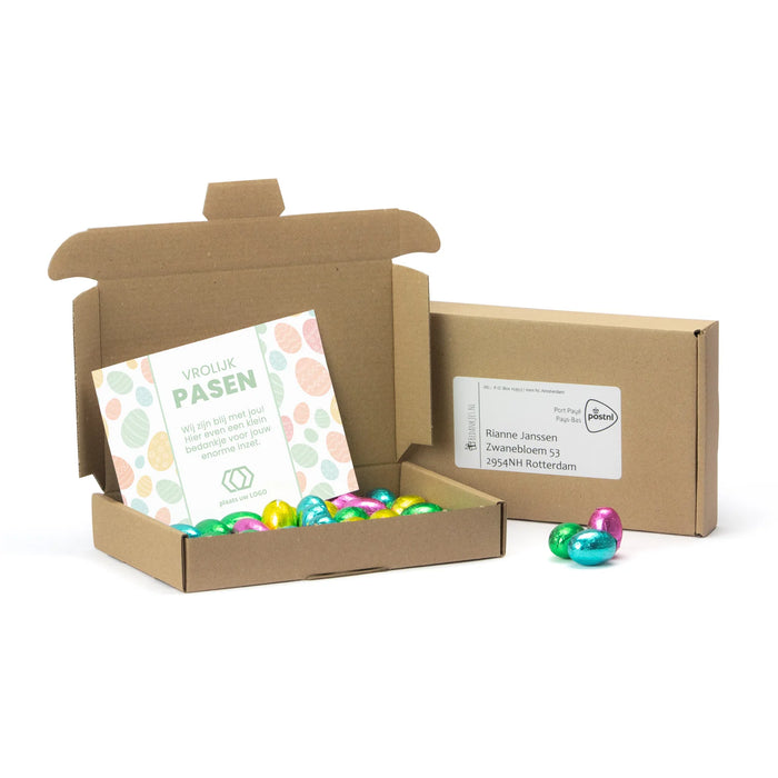 Maildoosje A6 met paaseitjes - Pasen Maildoosje A6 met paaseitjes - Pasen