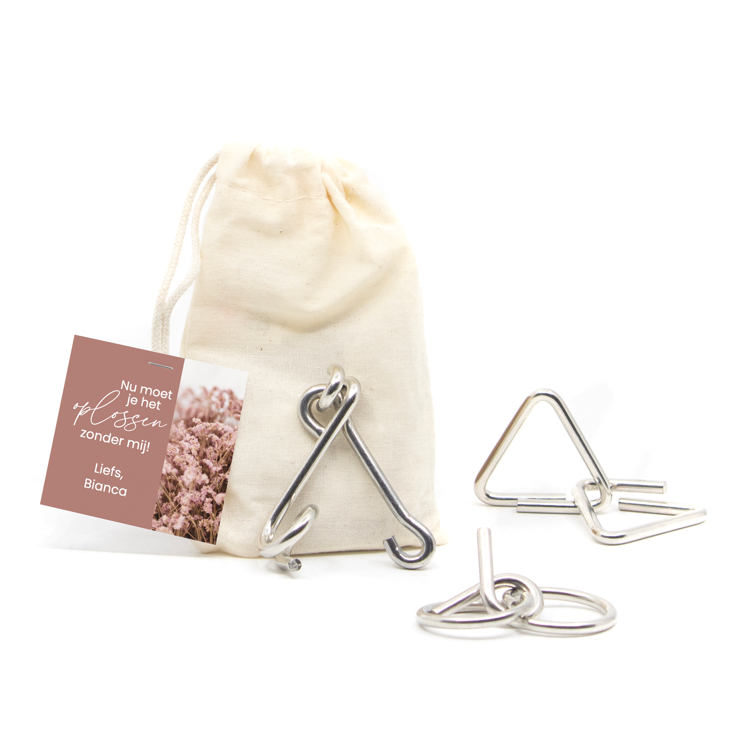 Breinbreker in zakje - Afscheid collega - Bedankjes.nl