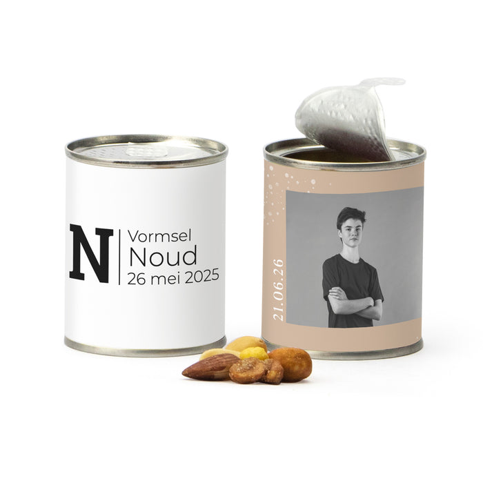 Blikje cocktailmix - Communie jongens Blikje cocktailmix - Communie jongens