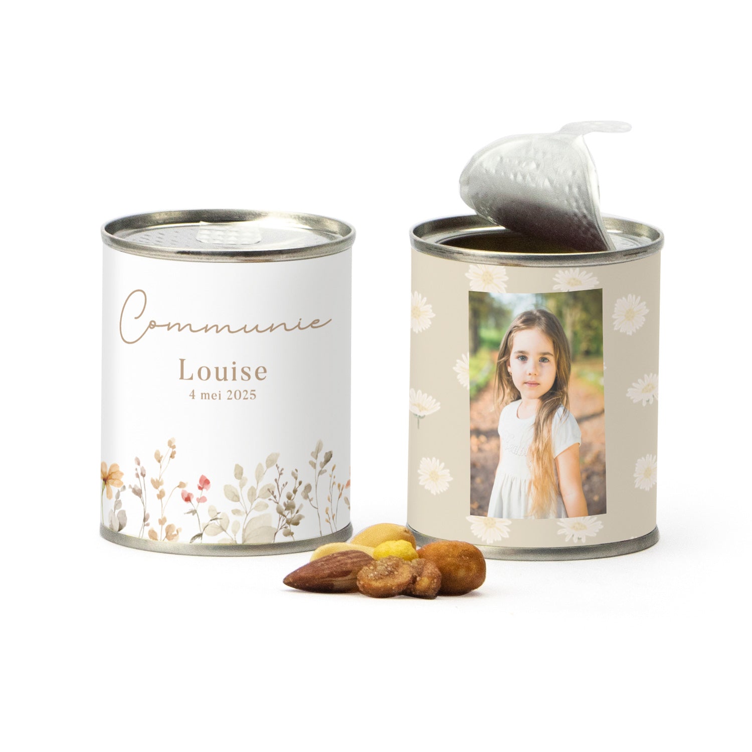 Blikje cocktailmix - Communie meisjes - Bedankjes.nl