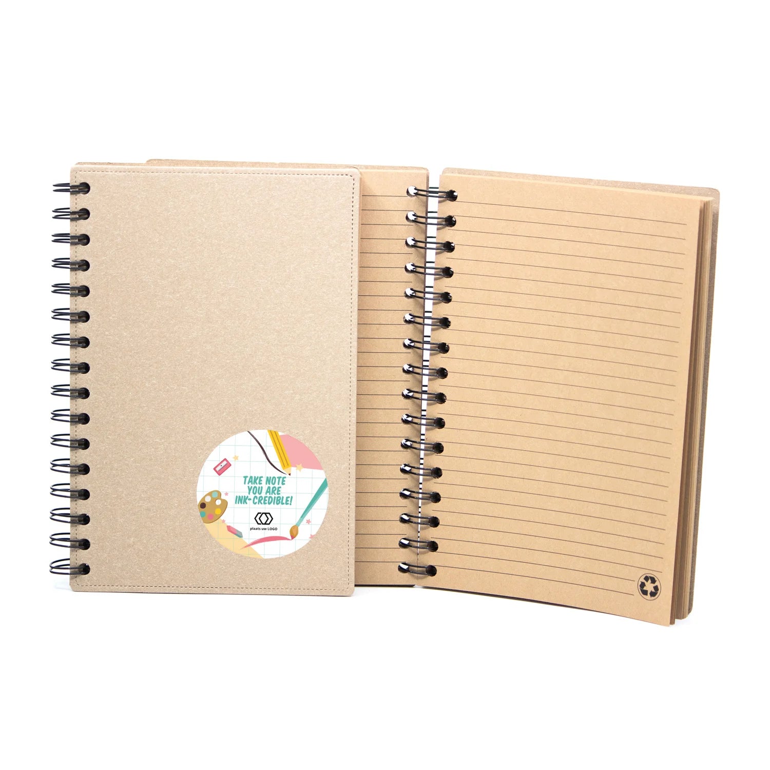 A5 Notitieboek gerecycled met ringband - Leraar - Bedankjes.nl
