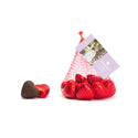 Chocolade hartjes met kaartje - Communie meisjes