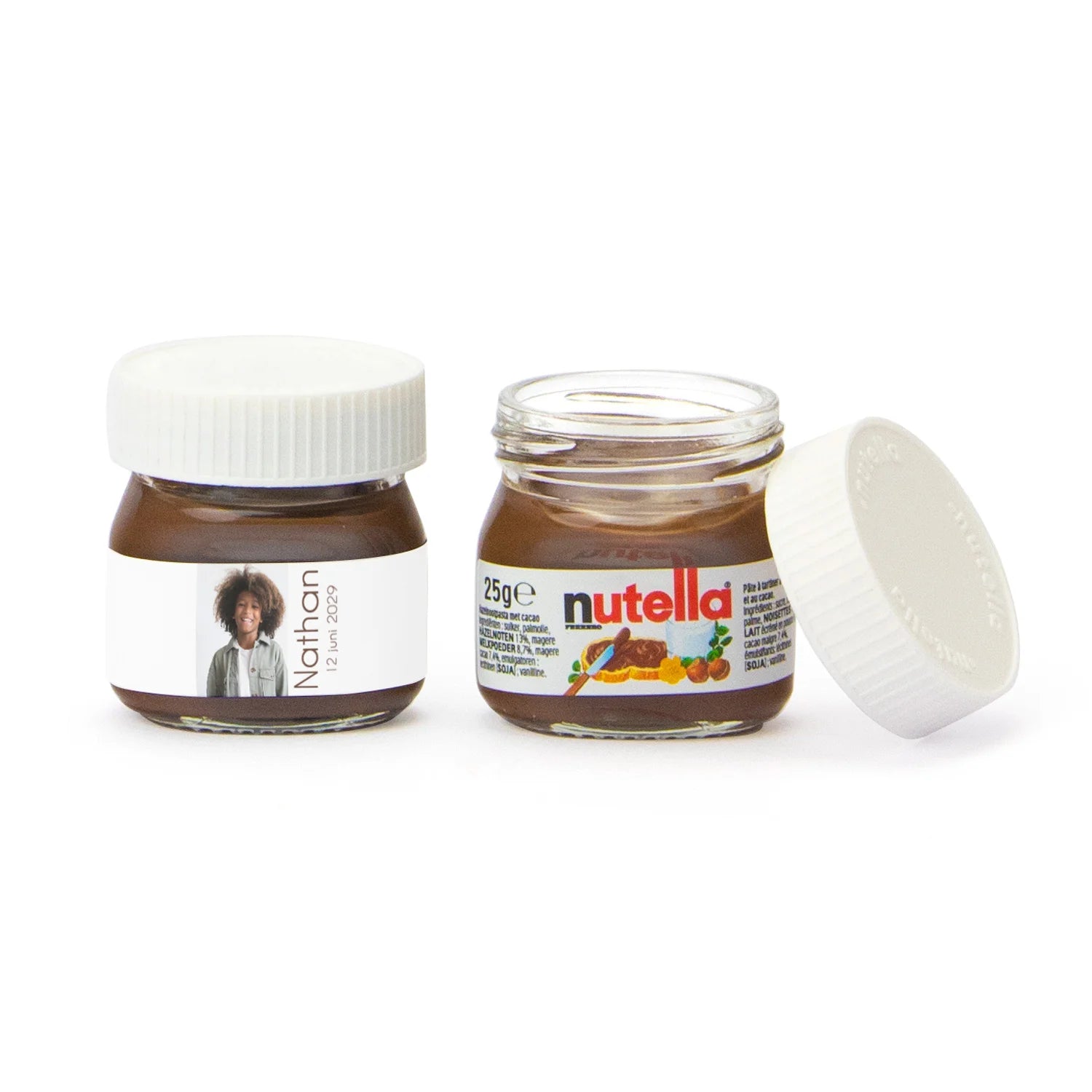 Mini potje nutella - Communie jongens
